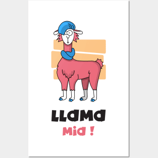 Llama mia Posters and Art